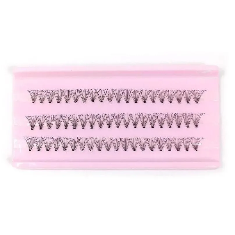 False Eyelashes Length Optional Eyelash Extension Professional Fake Lashes Volume Cluster Grafting Long Natural 10D Drop Delivery Otb9N