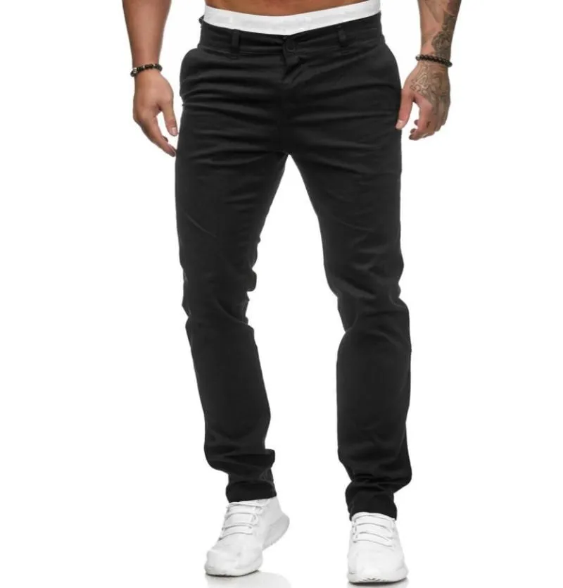 Men`s Pants Casual Daily Wear Jogger Chinos Streetwear Cargo Fit Solid Colored Full Length Classic Zipper Vintage