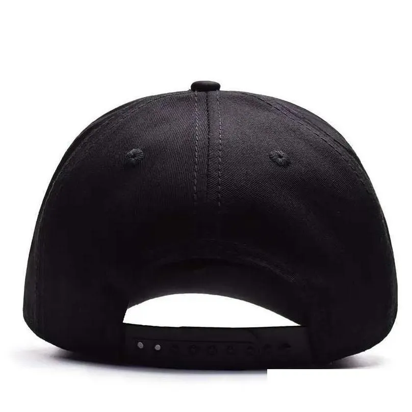 Ball Caps Make Old Skl Baseball Cap Washed Cotton Hat With Edge And Visor New For Men Women 240410 Drop Delivery Dhflq