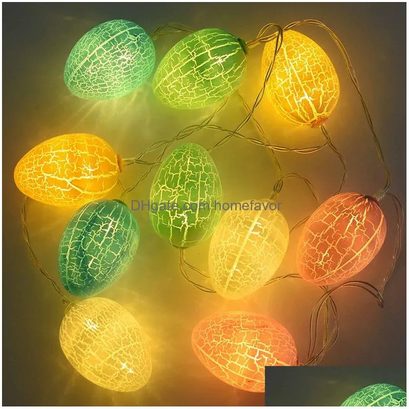 other festive party supplies 10leds easter decorations for home egg rabbit led string light bunny fairy lights wedding ornament garland