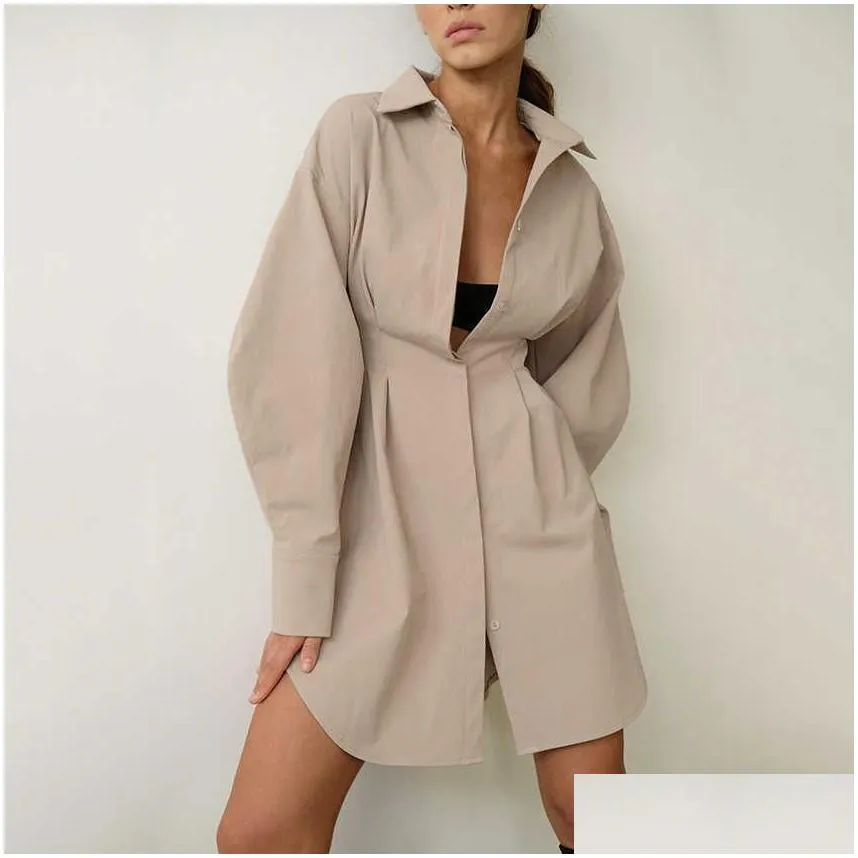 23ss autumn women`s dress french lined dress with a waist wrap for a slim and slim fit long sleeve small dress