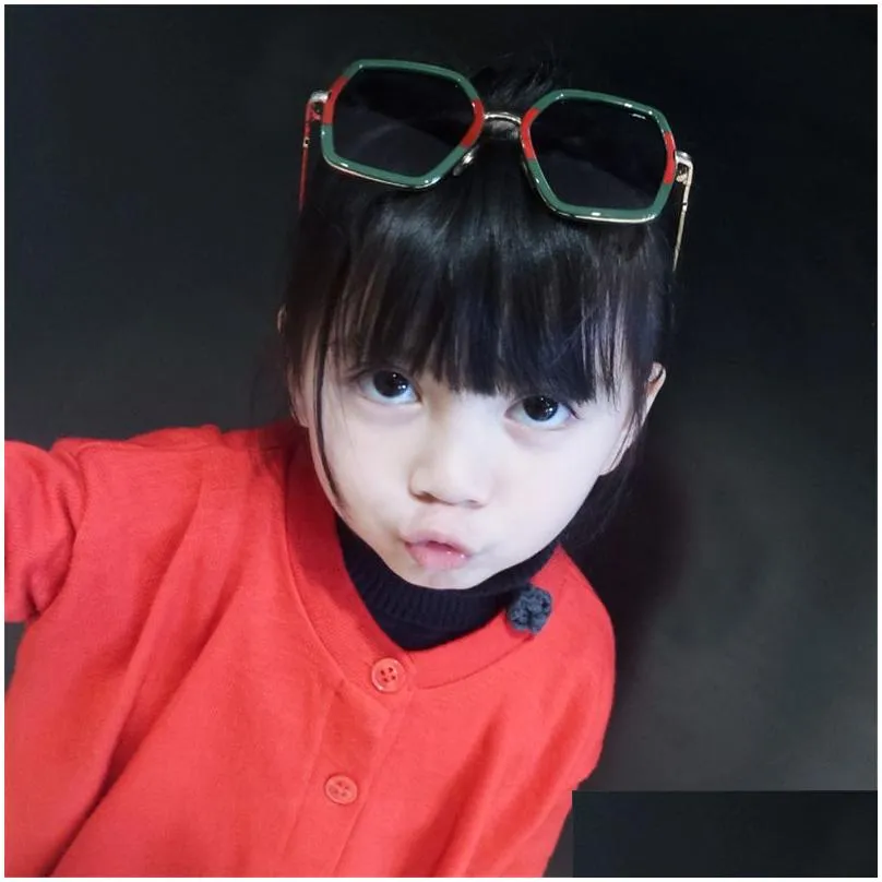 Sunglasses Kids flower Sunglasses Boys Girls Baby Infant Fashion Sun Glasses Eyewear Children Shades Luxury Sun glasses QA158 230530