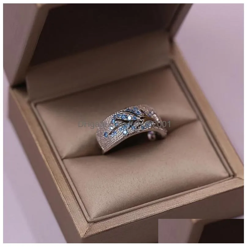 size 5-11 wholesale vintage fashion jewelry 925 sterling silver emerald cz diamond gemstones party women wedding engagement band ring