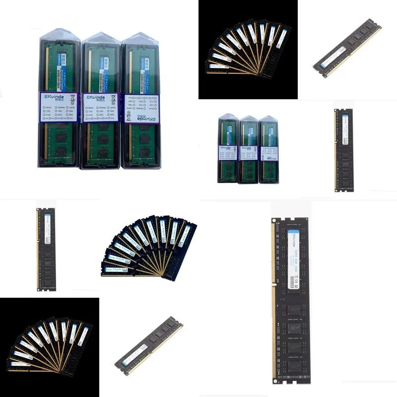 RAMs ENVINDA DDR3 DDR4 16GB 8GB 4GB 32GB Memory PC3 1333 1600 2133 2400 2666 3200 Desktop Dimm RAM