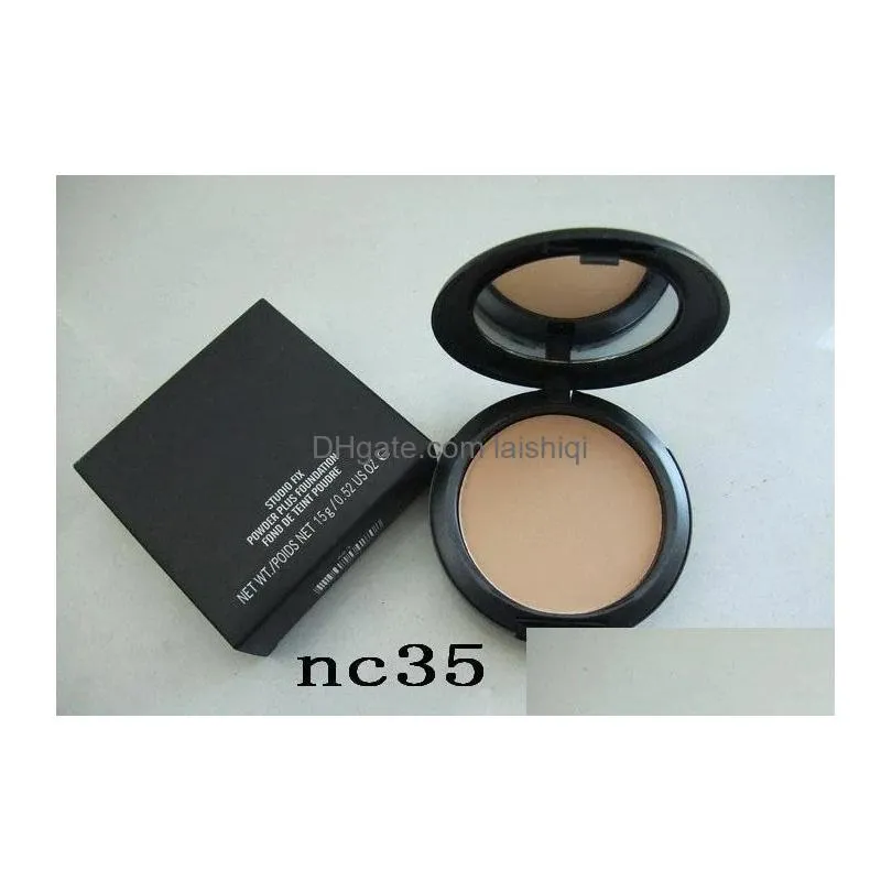 makeup nc nw colors pressed face powder with puff 15g womens beauty brand cosmetics powders foundation