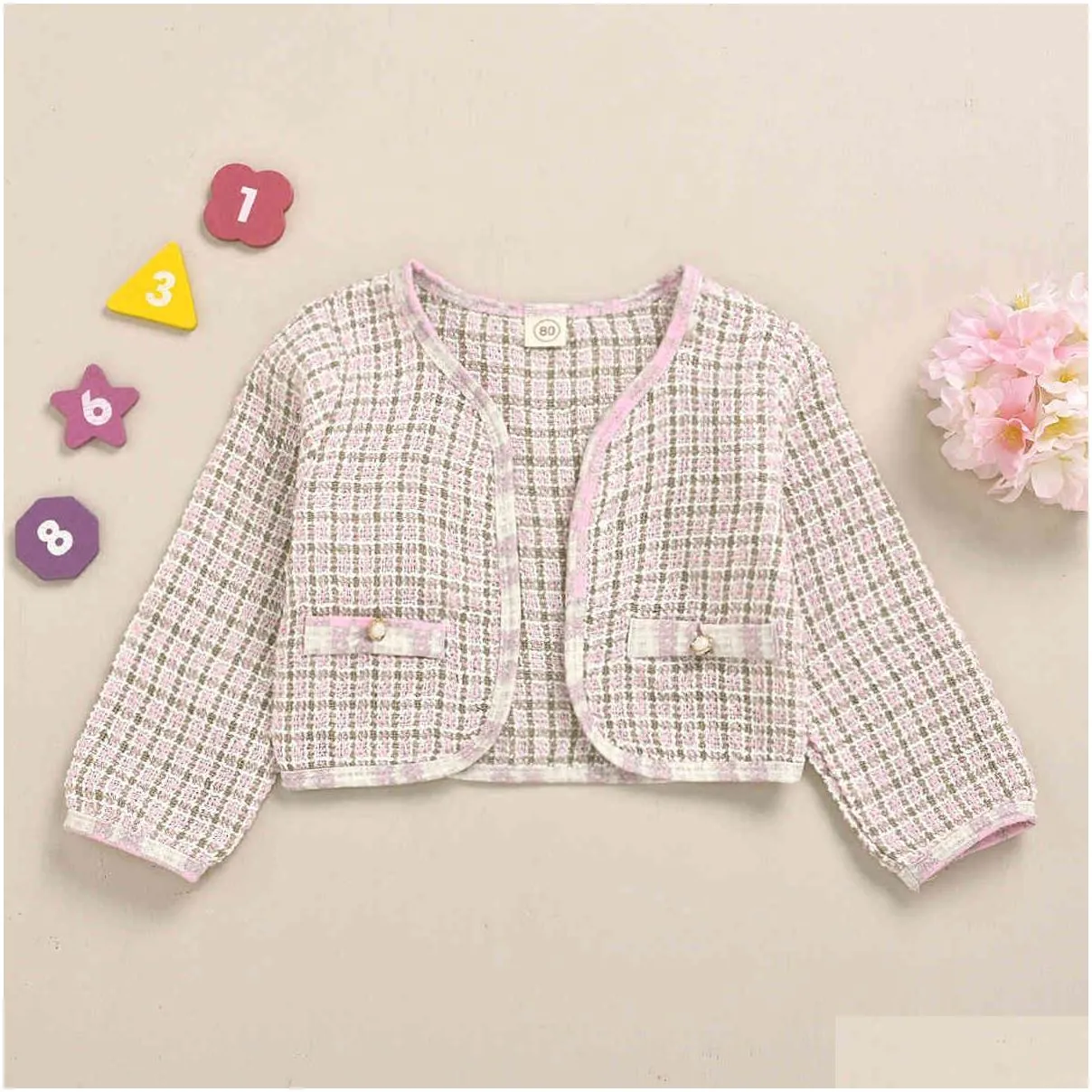 1-6 years old quality material designer two pieces of clothes and coats beatufil fashionable toddler girl suits cute little baby girl