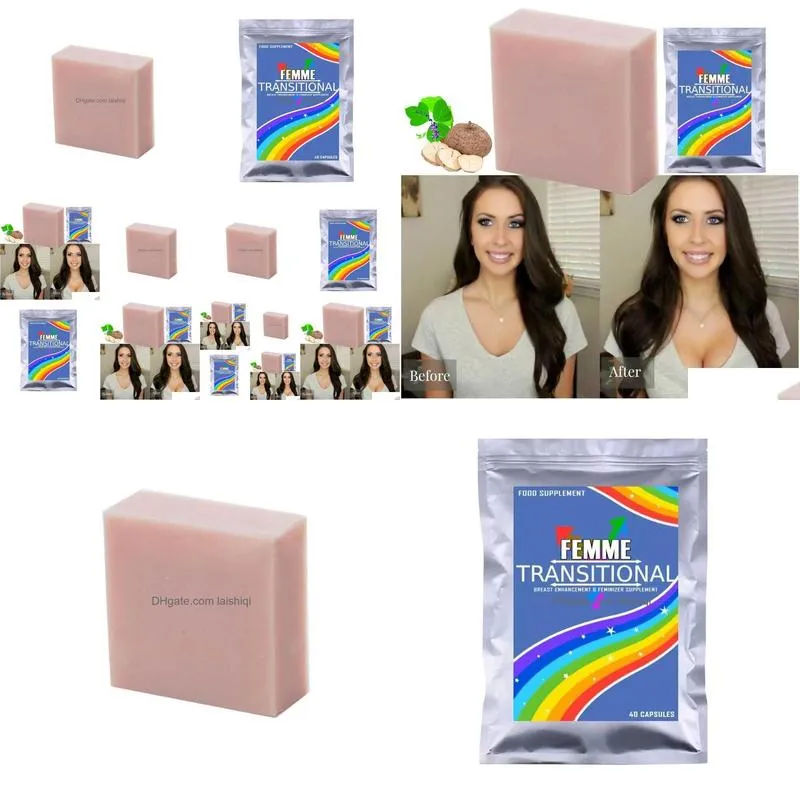 handmade soap breast enlargement soap femme transitional bigger plump breasts augment boobs brighter softer younger skin for men lgbt mtf ts