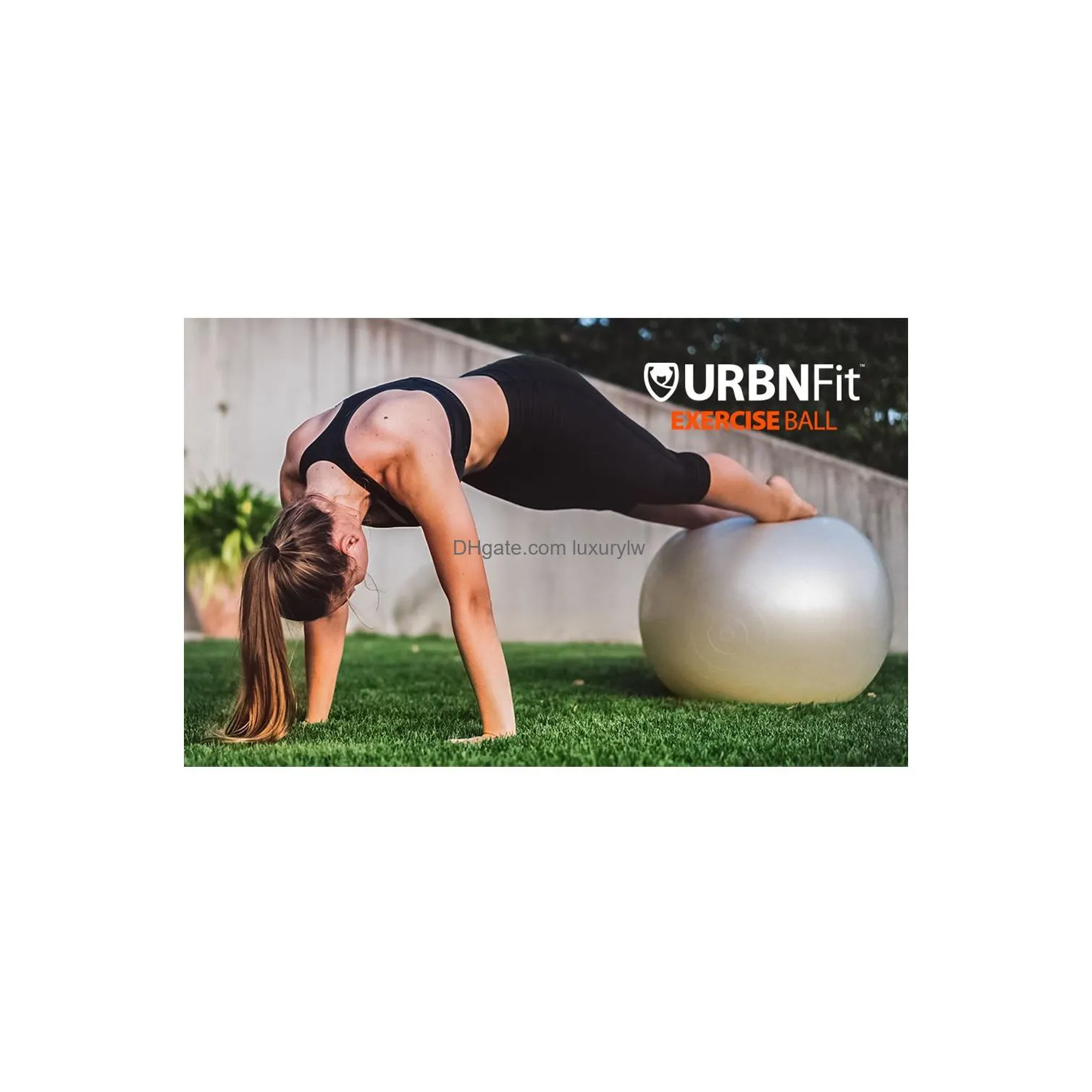 Yoga Balls Us Stock 65Cm Sports Fitness Bola Pilates Gym Sport Fitball With Pump Exercise Workout Mas Ball Fy8051 Drop Delivery Outdoo Dhplu