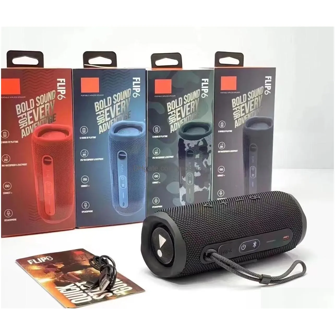 filp 6 portable bluetooth speaker re ed tws outdoor portable bluetooth audio kaleidoscope 6 top configuration