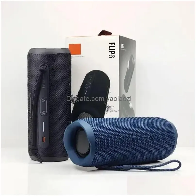 flip 6 portable wireless bluetooth speaker mini waterproof ipx7 portable speaker outdoor powerful stereo bass