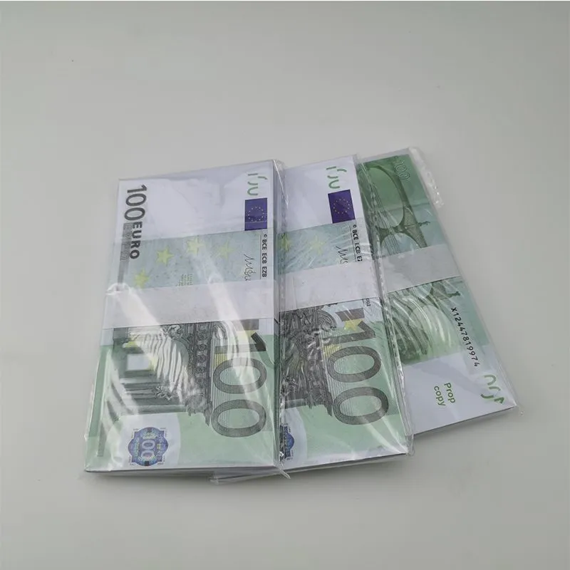 Party Supplies Fake Money Banknote 10 20 50 100 200 500 Euros Realistic Toy Bar Props Copy Currency Movie Money Faux-billets