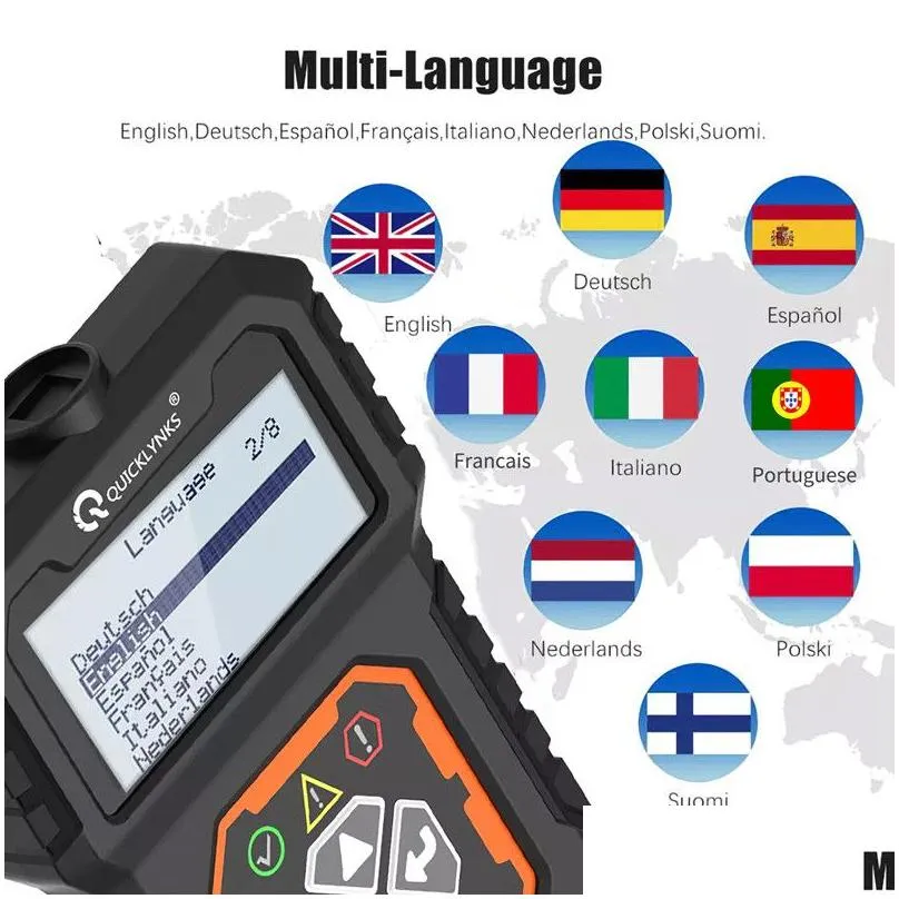 T31 Car Full OBD2/EOBD Diagnostic Tools Auto Professional Code Reader OBD2 Scanner Multi-languages