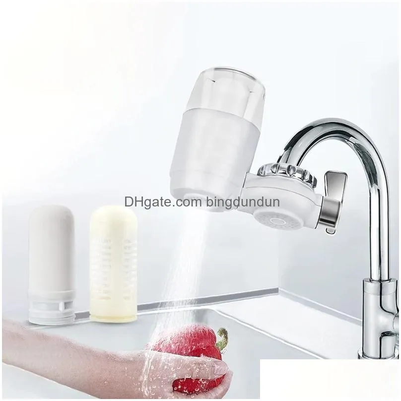 Other Building Supplies Water Filter Purifier Clean Kitchen Faucet Washable Ceramic Percolator Filtro Rust Bacteria Removal Tap Drop D Dh5Uv