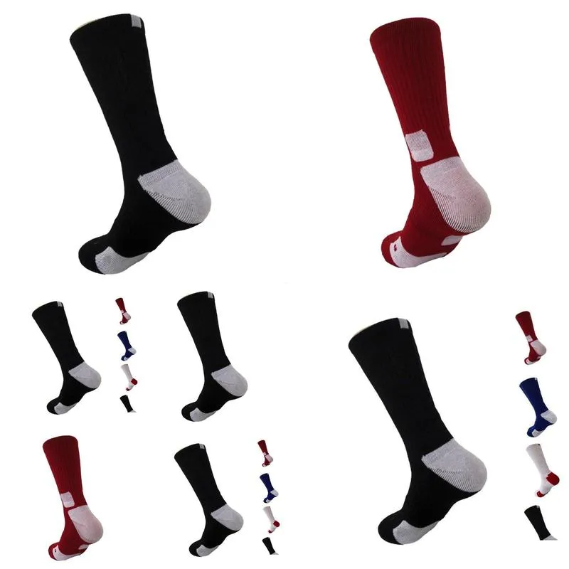 USA Professional Elite Basketball Socks Long Knee Athletic Sport Socks Men Fashion Compression Thermal Winter Socks wholesales