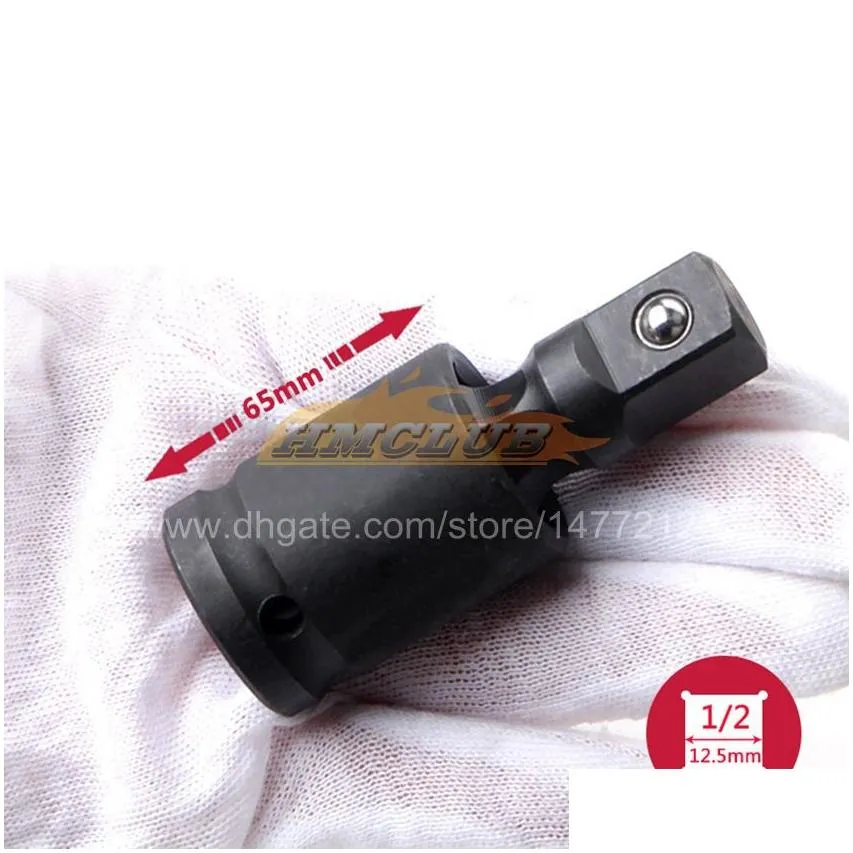 Hand Tools 360 Degree Swivel Knuckle Joint Air Impact Wobble Socket Adapter Hand Tool 1/2 3/8 1/4 1186HMCLUB