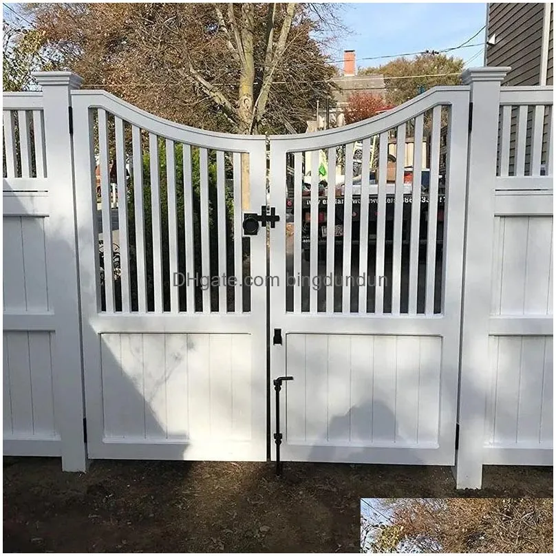 Door Locks Drop Rod Ground Latch Black Hardware Delivery Home Garden Building Supplies Dhd7I