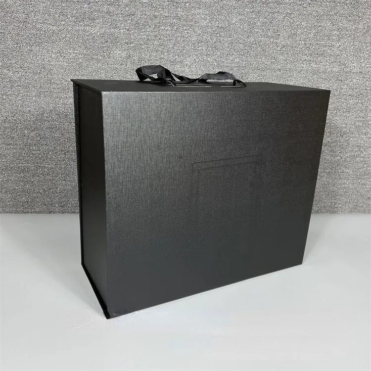 Trendy Brand Folding Magnet Box Ys Bag Clothing Gift Box Hat Clamshell Gift Warp