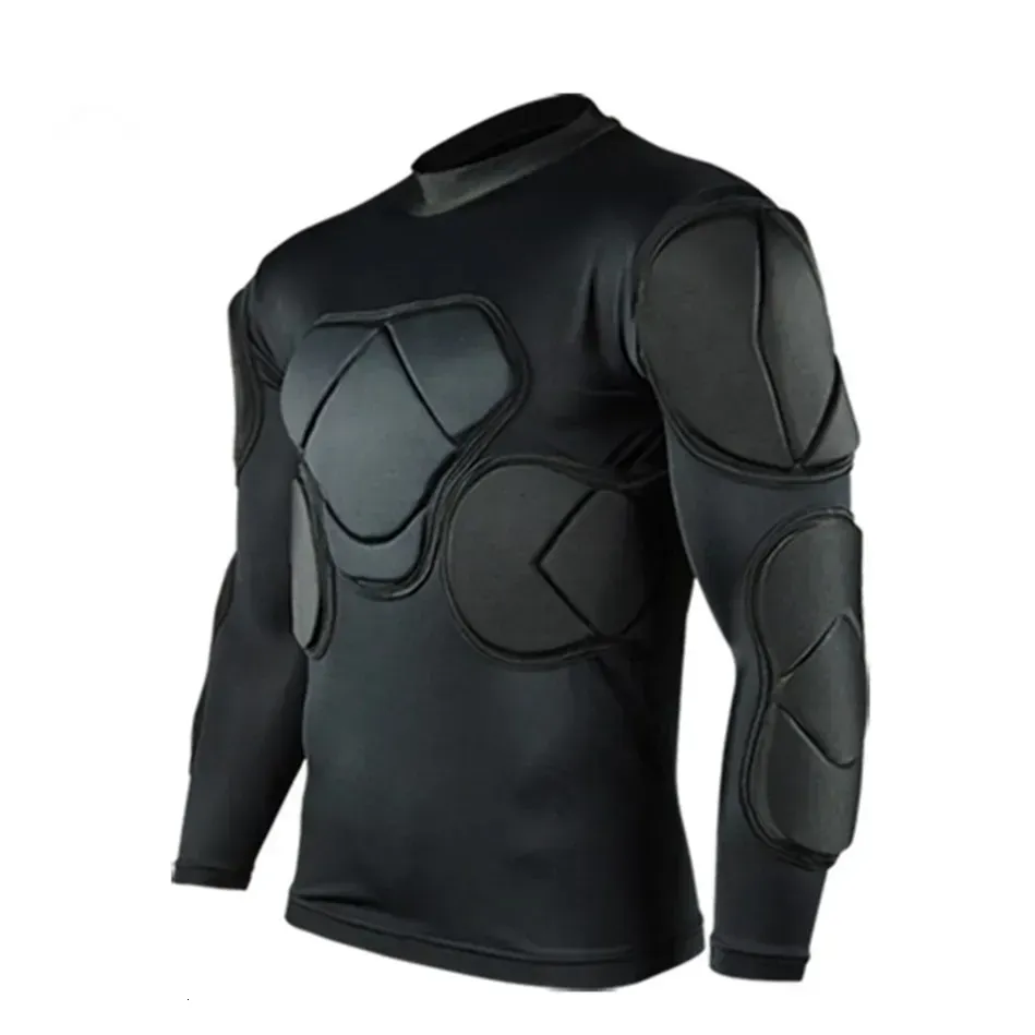 Other Sporting Goods Professional Rugby Football Soccer Goalkeeper Jerseys Armor Uniform Thicken EVA Sponge Elbow Knee Padded Shirts Pants Protector