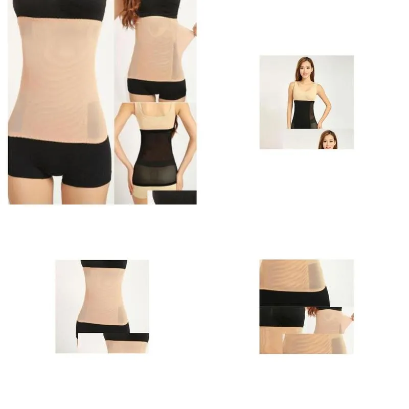 Invisible Body Shaper Tummy Trimmer Waist Stomach Control Girdle Slimming Belt Invisible Tummy Trimmer With Opp Package CCA9906