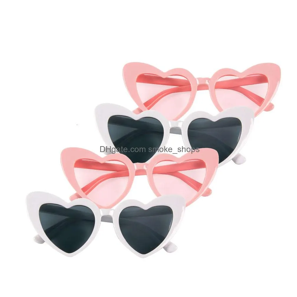  bachelorette sunglasses wedding bridal shower decor hen party supplies bride to be bridesmaid gift heart shaped glasses