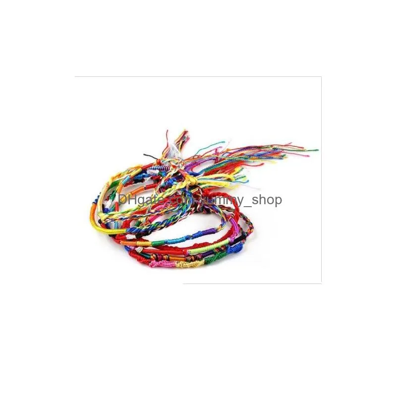 friendship bracelets girls luxury colorful purple infinity bracelet handmade jewelry braid cord strand braided bracelet gb1574