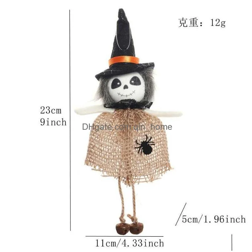 halloween decoration pumpkin ghost witch black cat pendant bar haunted house hanging oranment happy halloween day ghost festival