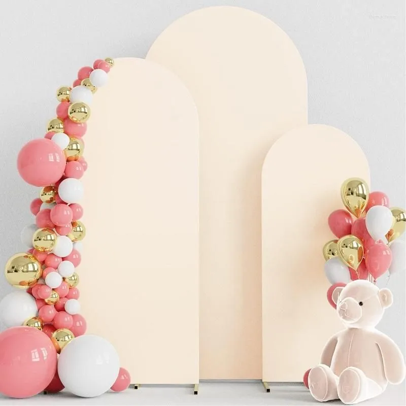 Party Decoration Arch Backdrop Stand Cover Wedding Flower Door Background Screen Spandex Elastic For Banquet Birthday