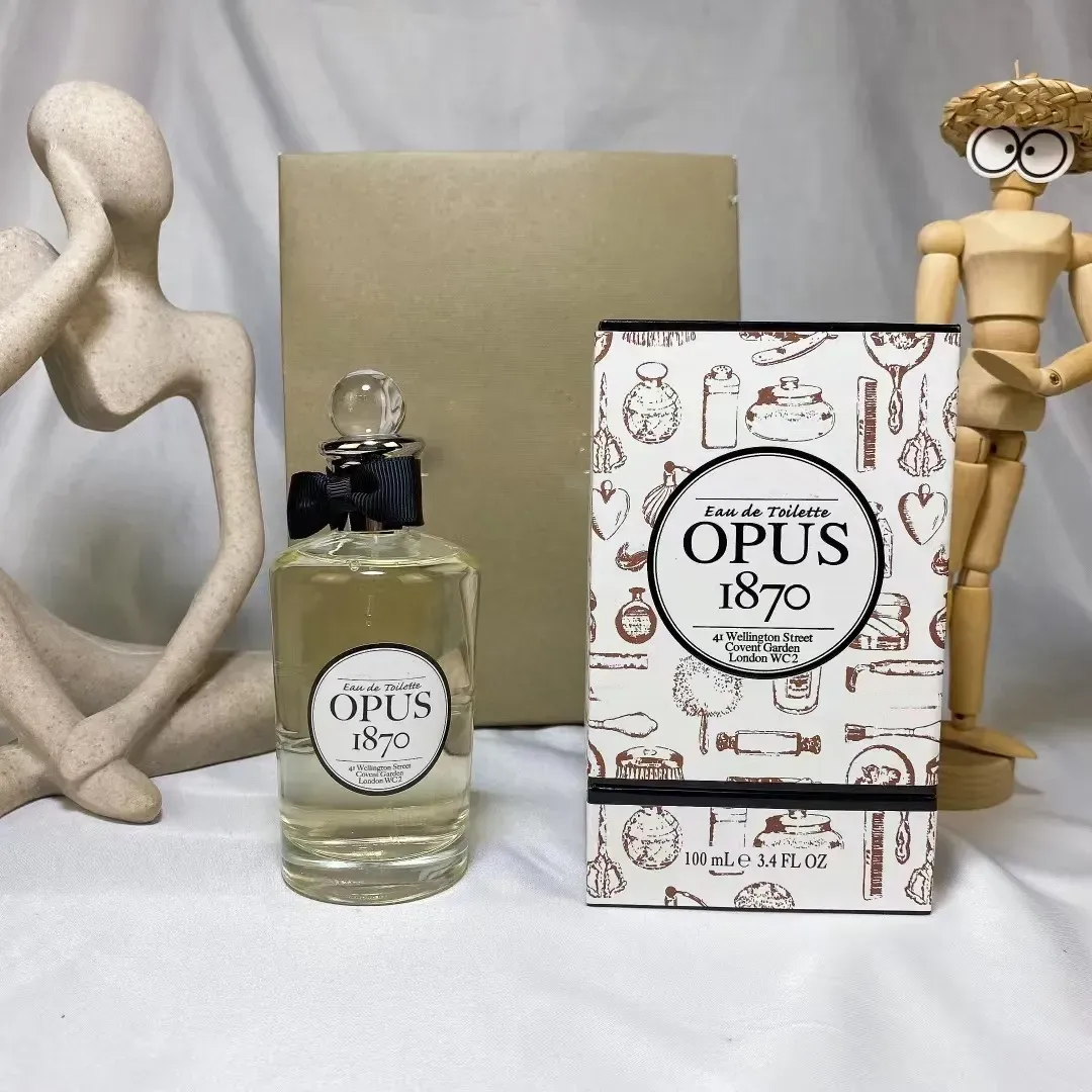 Top Perfume Eau De Toilette EDT for Man Opus 1870 Spray 100ml 3.4 FL.OZ Scent Fragrances Deodorant Men Long Lasting Fruity Fragrance
