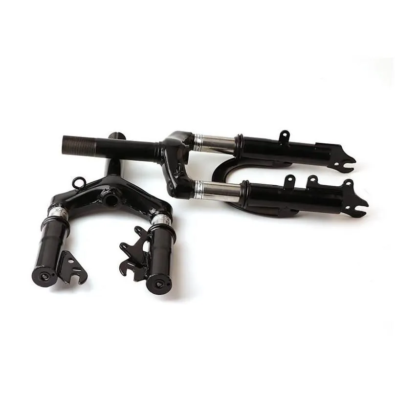 Atv Parts 10 Inch 12 Suspension Front Fork Is Suitable For Absorber Of Motorcycle Mountain Bike Electric Scooter Drop Delivery Mobil