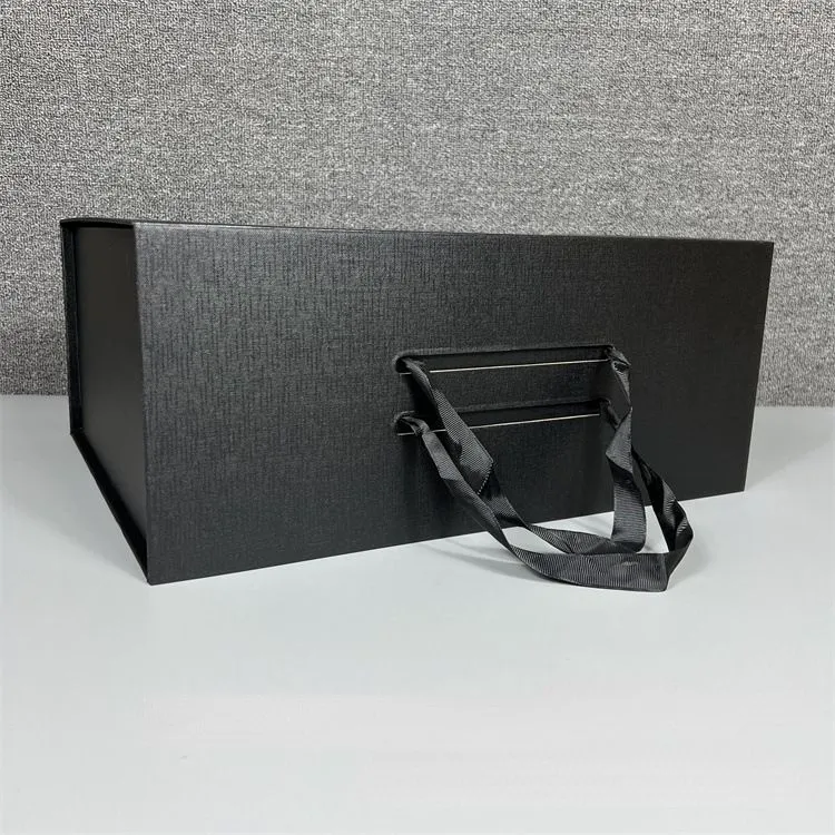 Trendy Brand Folding Magnet Box Ys Bag Clothing Gift Box Hat Clamshell Gift Warp