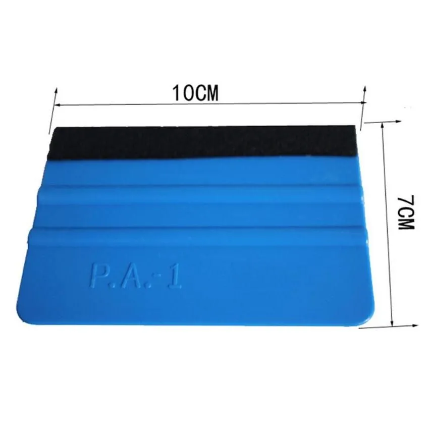 hot sale car vinyl film wrapping tools  squeegee with felt soft wall paper scraper mobile screen protector install squeegee tool
