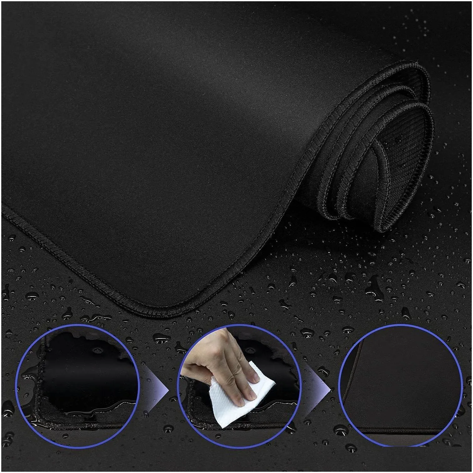Mouse Pads Wrist Rests XXL Black Mouse Gaming MousePad Large Mouse pad Gamer Mause Carpet PC Desk Mat keyboard pad Computer Mouse Pad
