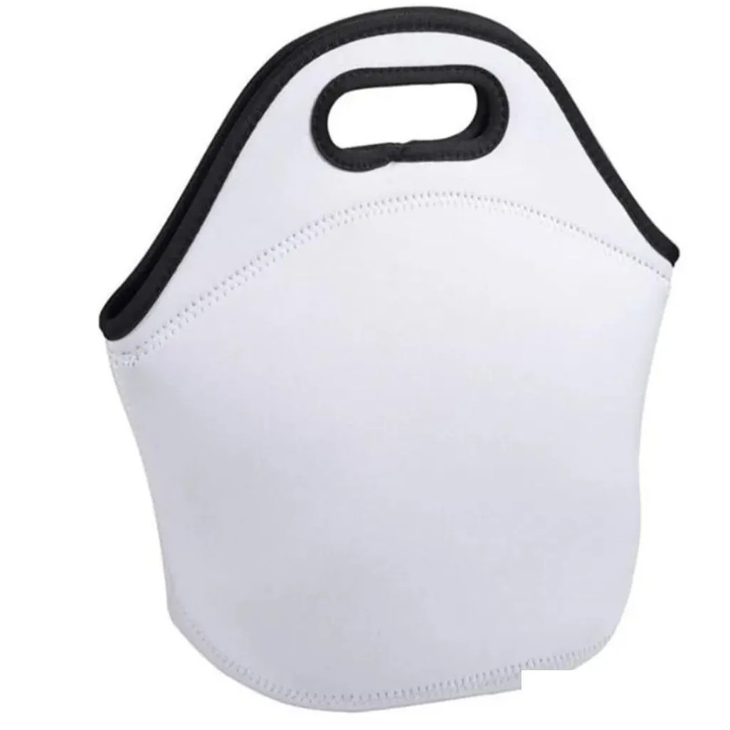 sublimation neoprene lunch bags heat press blanks travel outdoor handbag diy