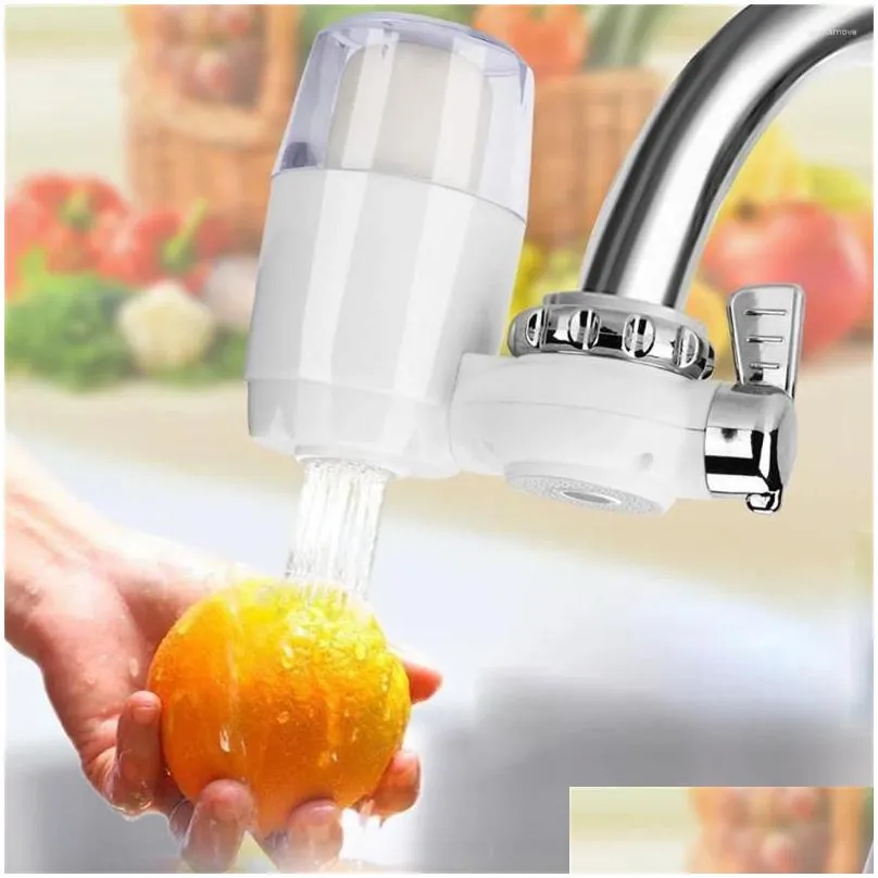 Bathroom Sink Faucets Faucet Tap Filtration Parts Water Filters Basin Multi-layer To Isolate Impuritiesrust Remover Accessory