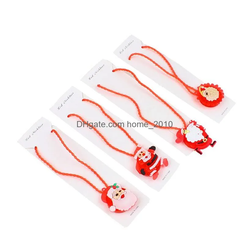  year christmas light up necklace decoration bracelets led children gift christmas toys for kids girls 20226817022
