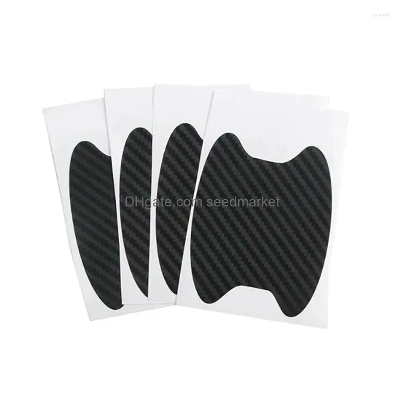 window stickers 4pcs/set car door sticker scratches resistant cover auto handle protection film