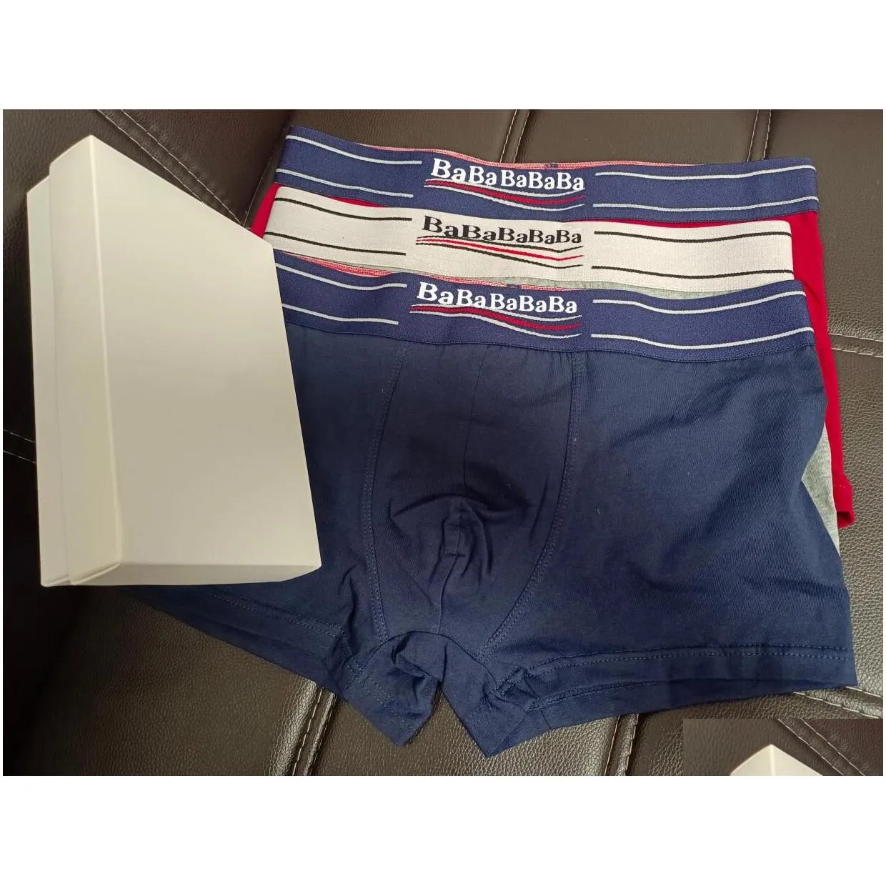 3pcs/lot Mens Underwear Underpants Boxer Organic Cotton Shorts Modal Sexy Gay Male Boxers Breathable New Mesh Man Underwear Size M-XXL