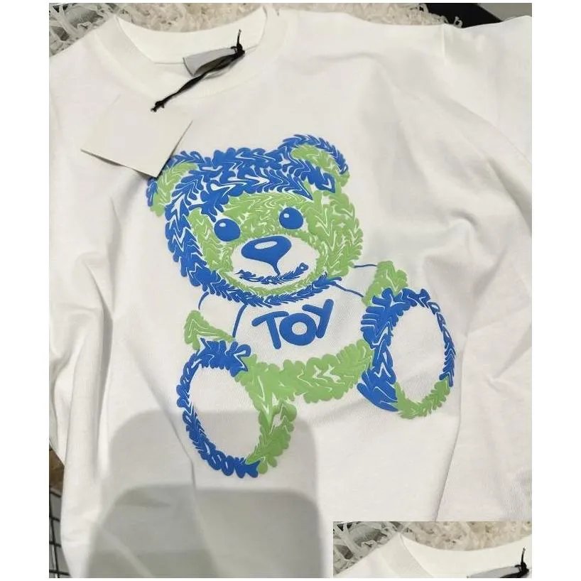 Designer Tees Kids Fashion T-shirts Boys Girls Summer Caual Letter Printed Tops Baby Child T Shirts Stylish Trendy Tshirts Black White