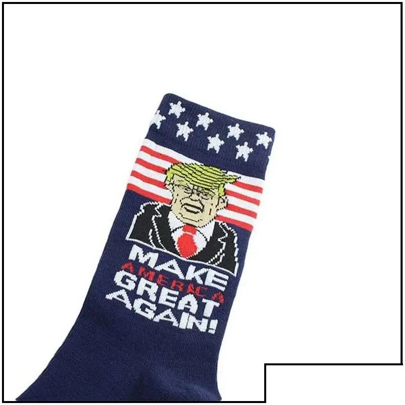 Party Favor Trump 2024 Socks Make America Again Stockings For Adts Women Men Cotton Sports Drop Delivery Home Garden Festive Supplies Dhan7