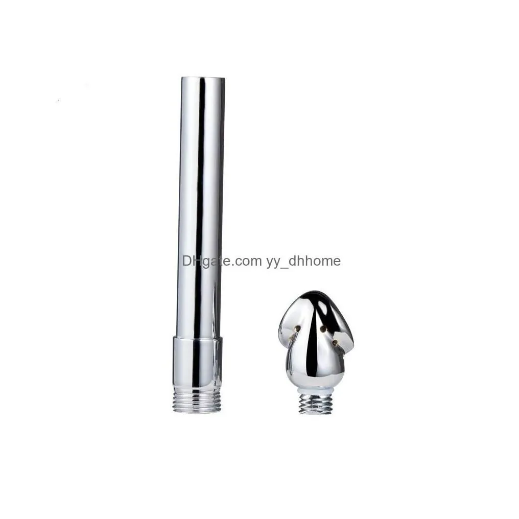 Bathroom Shower Heads Aluminum Alloy Bidet Anal Cleaner Faucets Rushed Douche Cleaning Enemator Enema Butt Plugs Tap Adt G12 230406