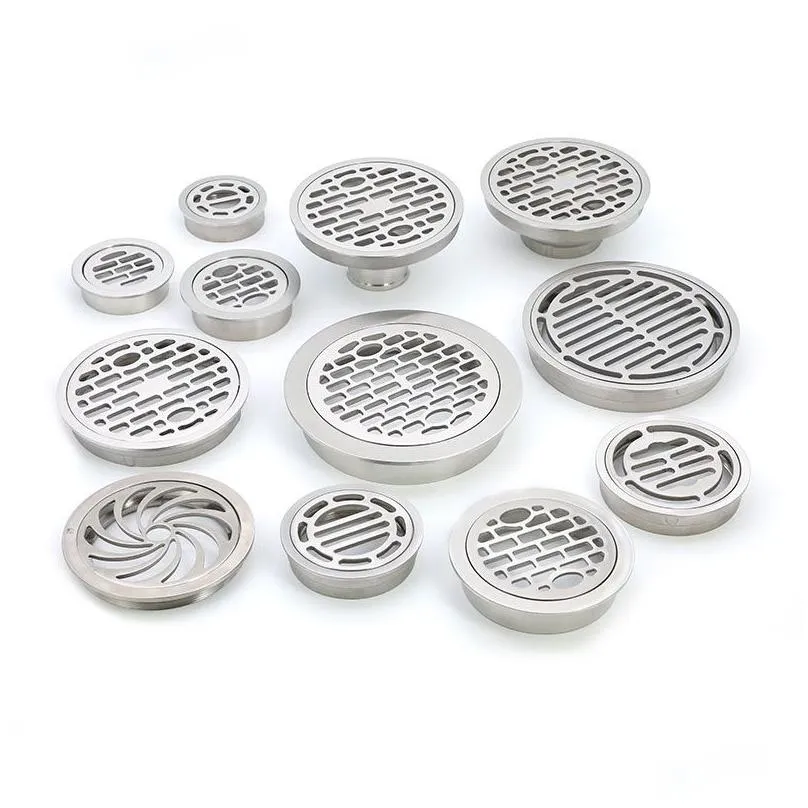 Drainage products factory wholesale stainless steel precision casting floor drain