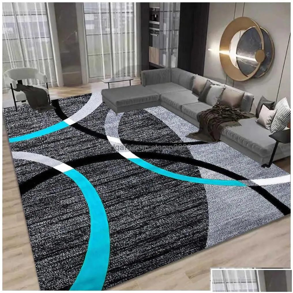 nordic geometric carpet for living room modern luxury decor sofa table large area rugs bathroom mat alfombra para cocina tapis drop