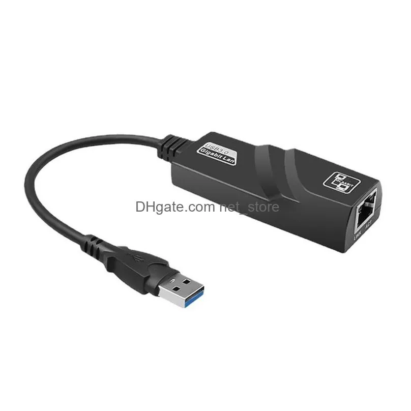network connectors usb 3.0 usb-c type-c to rj45 100/1000 gigabit lan ethernet lan network adapter 100/1000mbps for /win pc 243s with box