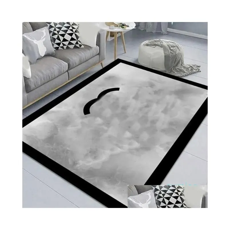 New Classic Letter carpet Luxury designer rugs for living area ins bedroom Room Tea Table Floor Mat Clothes and Clothing Shop Carpets