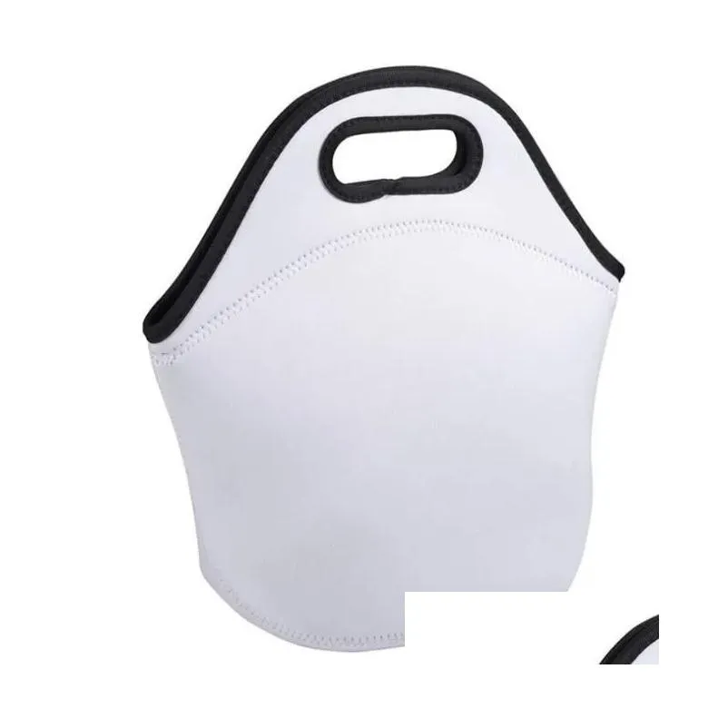 sublimation neoprene lunch bags heat press blanks travel outdoor handbag diy