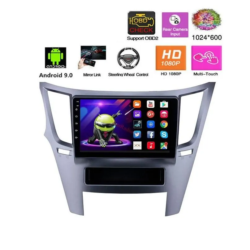 9 inch Android car dvd Multimedia Player for Subaru Outback 2010-2016 LHD with USB WIFI support TPMS DVR SWC Carplay
