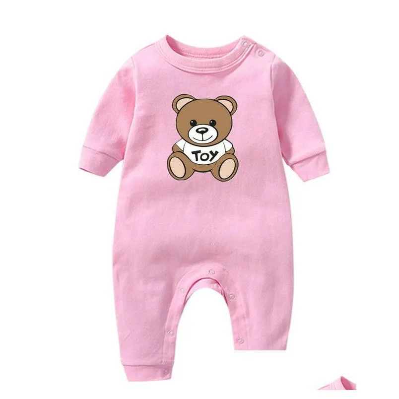 Spring and Autumn Baby Rompers Long Sleeved Romper Newborn Girl Boy Clothes Cotton Jumpsuit Children Pajama