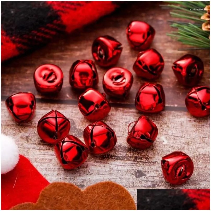 Party Supplies Small Jingle Bells Christmas For DIY Craft Wreath Tree Decor