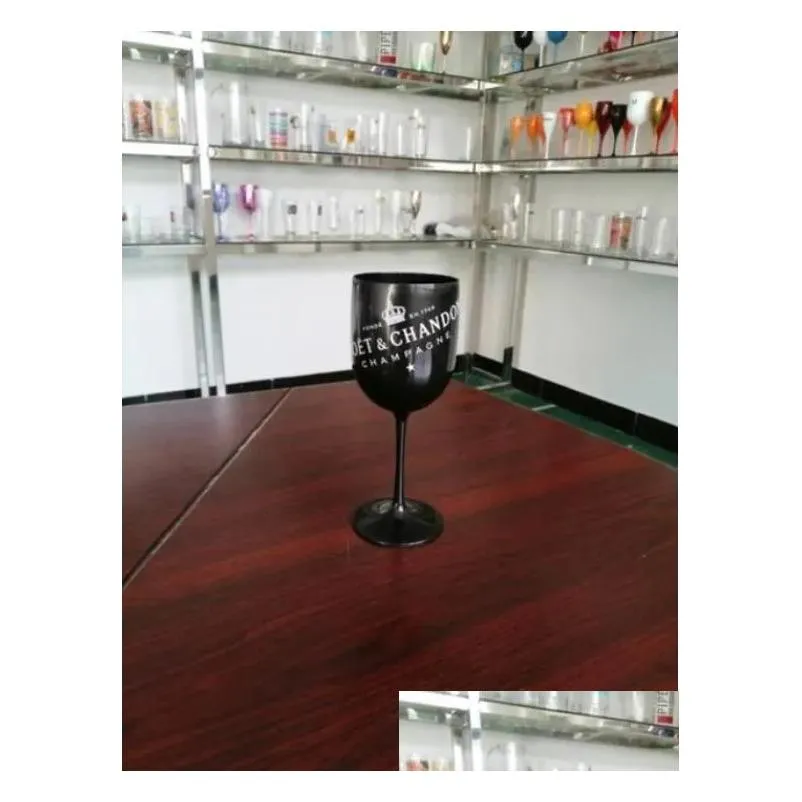 2pcs Plastic wine PARTY White champagne glass MOET wine moet Glass