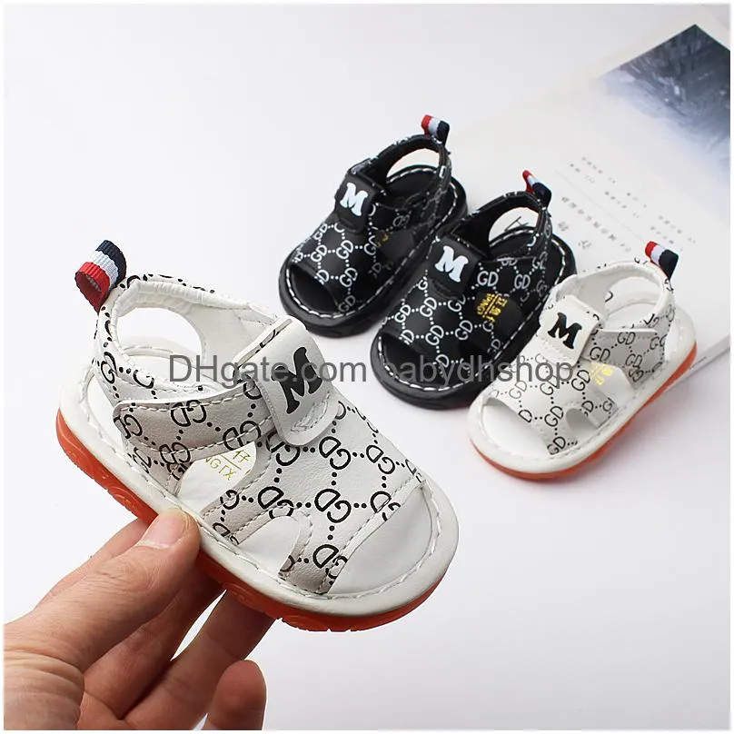 First Walkers Summer Girls Boys Kids Sandals Baby Shoes 4 Styles Toddler Slippers Soft Bottom Children Designer Drop Delivery Otagh